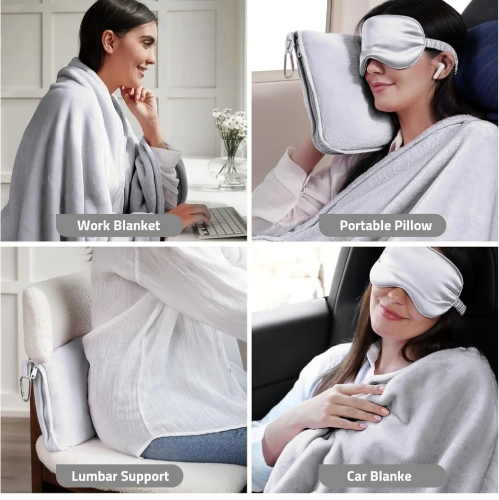 Travel Blanket Set